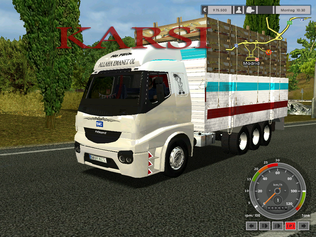 Euro Truck Simulator Türkçe Yama indir Euro Truck Simulator Oyununun